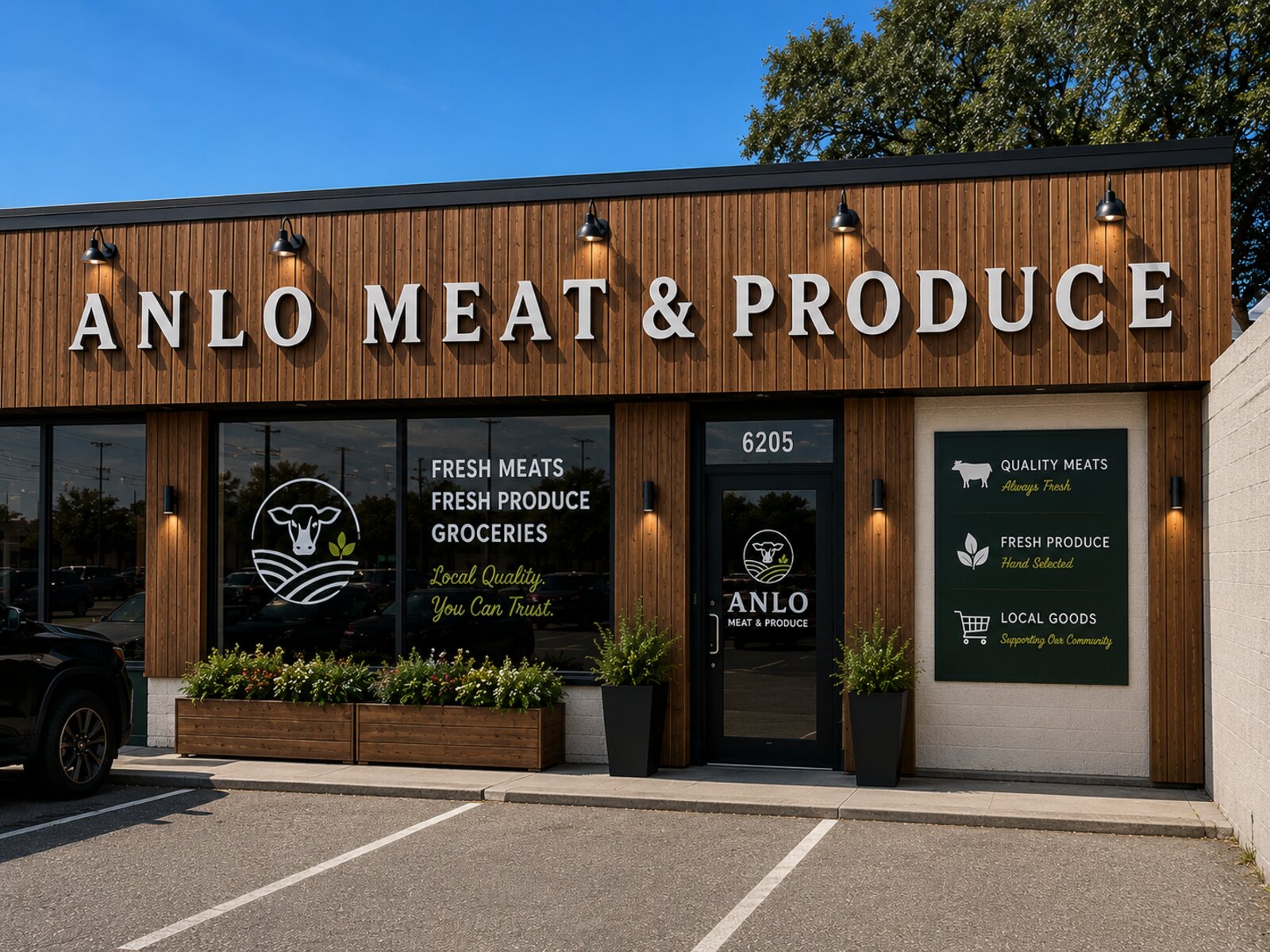 ANLO Meat & Produce storefront on Frankford Avenue